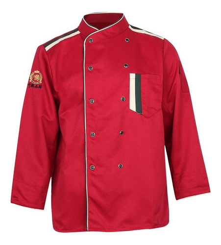 Para Proteger Chaqueta Manga Unisex Chef Larga Hombres