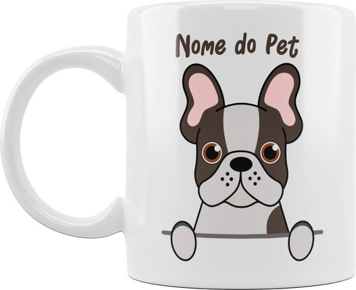 Caneca Xícara Personalizada Nome Cachorro Cachorrinho Pet 02