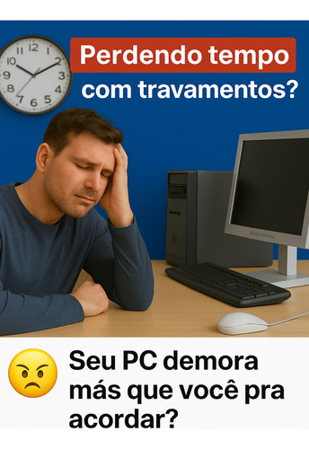 Pc Computador Slim Intel I5 16gb Ssd 480gb Monitor 19 Branco