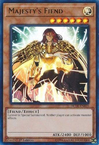 Demonio De La Majestad Ultra Raro Yugioh