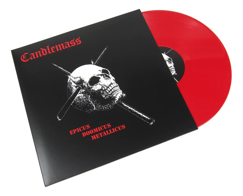 Candlemass Epicus Doomicus Metallicus Lp Blk Tales Nightfall, versión del álbum, edición limitada