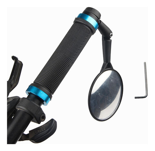 Manillar De Bicicleta Espejo Retrovisor Espejo Ajustable