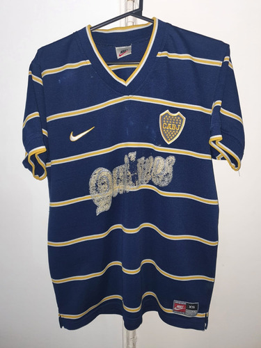 Camiseta Boca Juniors Nike Titular Mercosur 98 Talle Xs