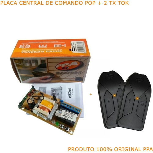 Placa Central Eletrônica Pop Ppa Bivolt Original 2 Tok S/j
