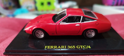 Miniatura Coleção Ferrari 1:43 365 Gtc/4