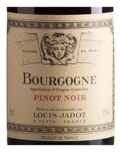 Vinho Louis Jadot Bourgogne Pinot Noir 750 Ml Kit 03 Unid