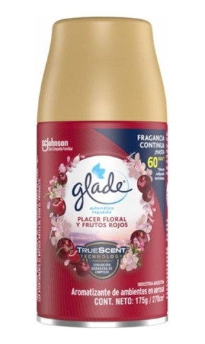 Glade Desodorante Ambiental Repuesto 270 Ml Placer Floral Y 