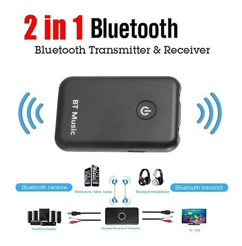 Transmisor Receptor De Audio 2 En 1 Bluetooth V4.2 Ypf-03