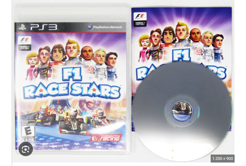 F1 Race Stars Juego Ps3 Original Completo Fisico