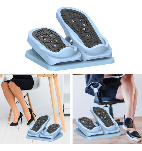 Mini Sentado Stepper Squat Wedge Fitness Portable Slant Azul