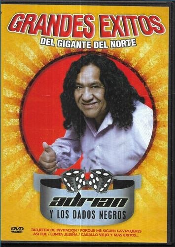 Adrian Y Los Dados Negros Album Grandes Exitos Gigante Dvd