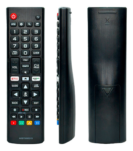 Control Compatible Con LG Smart Netflix Amazon + Funda Pila