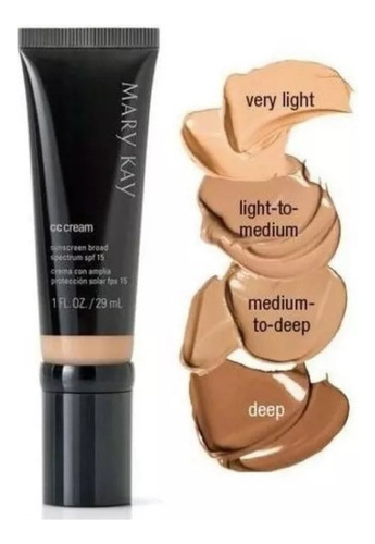 Cc Cream Mary Kay Crema Corrector Facial De Color Con Fps 15