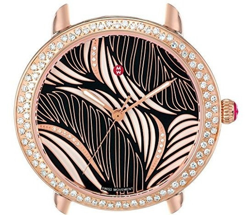 Reloj Mujer De Acero Inoxidable Color Oro Rosa.