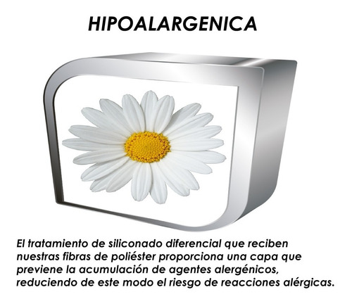 Imagen 6 de 10 de Combo 2 Almohada Nativa Fibroesfera 70x40 Percal 100% Algodon