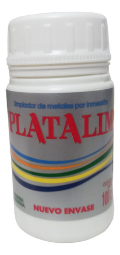 Limpiador De Metales Profesional Mini Platalim 100 Cc