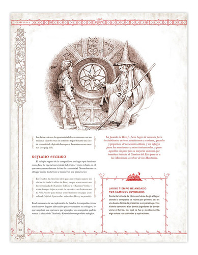 El Señor De Los Anillos Juego De Rol 5 Edicion Reglamento