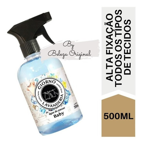 Imagem 3 de 8 de Água Perfumada Para Tecidos Aroma Baby Giorno Casa 500 Ml
