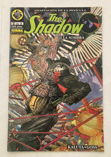 Comic De Autor: The Shadow #2. Editorial Norma