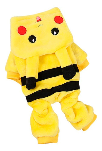 Suéter Para Perro Gato Ropa Perro Gato Diseño De Pikachu Xxl