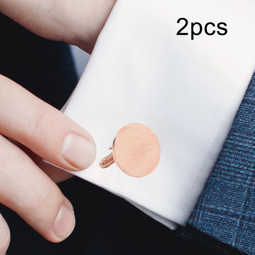 5 Gemelos Para Hombre, 2 Uds., Accesorio Para Camisa De