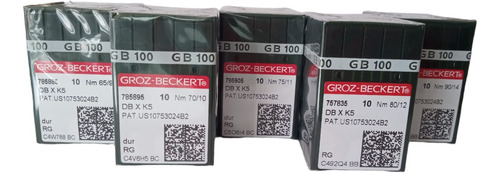 Agujas Para Bordadora Marca Groz-beckert Paquete De 100 Aguj