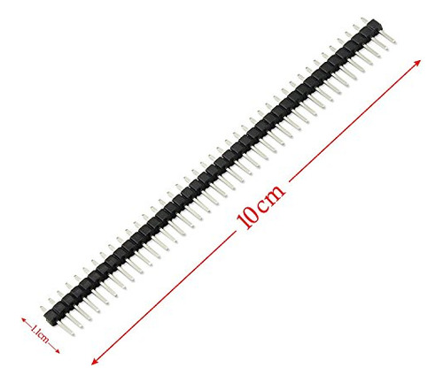 40pcs 0.100pulgadamacho Y Hembra Pin Header Connector 40pin