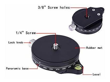 Base Para Camara Placa Arca Suiza 3 8 Tornillo Aleacion