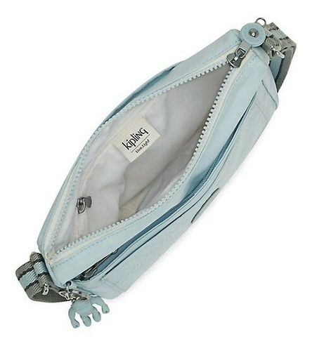 Cartera Morral Kipling Modelo Sebastian Color Balad Blue Usa
