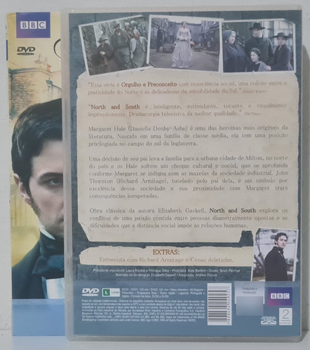 Dvd Duplo North E South - Elizabeth Gaskell Bbc (Usado)