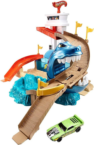 Hot Wheels Color Shifters Sharkport Showdown [amazon Excl...