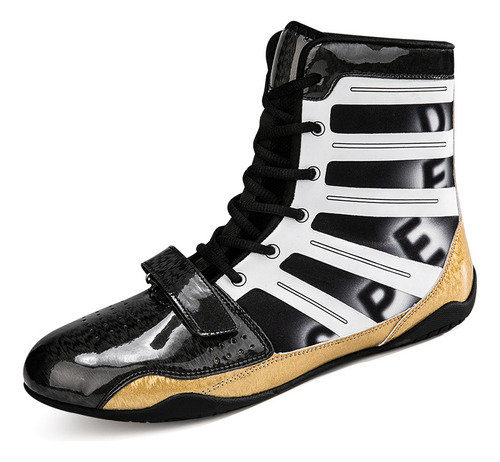 Botas De Boxeo, Zapatos De Artes Marciales/ Pesas