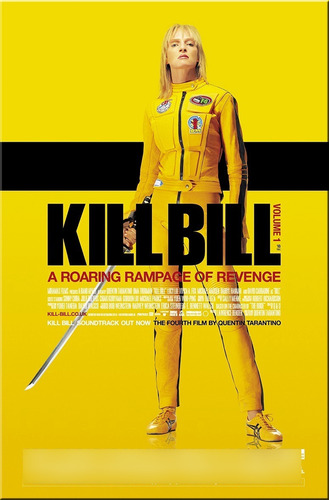 Cuadro Kill Bill Pelicula Uma Thurman 1.20 X 80 Tarantino 