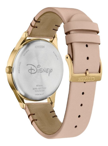 Citizen Mickey Shadow Gold Tone Bv1132-08w ...... Dcmstore Color de la correa Rosa pálido Color del bisel Oro Color del fondo Blanco