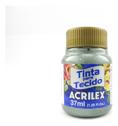 Tinta Tecido Metálica 37 Ml - Cítrico 848 - Acrilex