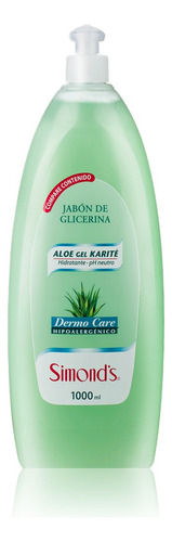 Jabón Liquido Aloe Vera Simond´s 1000ml