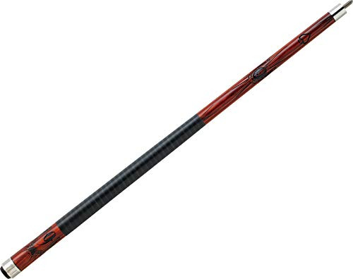 Ol14 Cherry Pool Cue - Maple Manchado De Cereza Con 9 Bola D