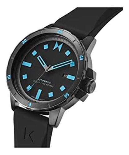 Mvmt Minimal Sport Reloj Automático Para Hombre Abyss Negro,