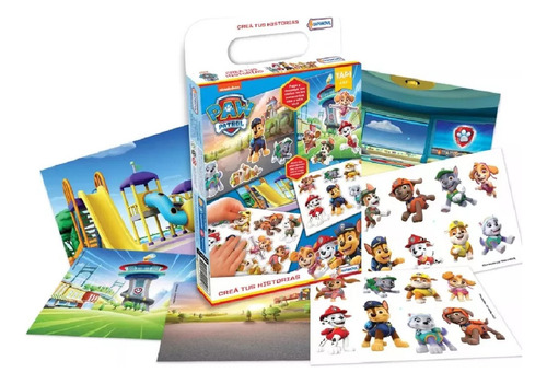 Imagen 1 de 3 de Juego De Stickers Crea Tus Historias Vinilo Tapimovil