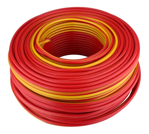 100 Metros Cable Ligero Keer 10 Awg Rojo Antiflama 3125 W