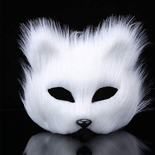 Cubierta Facial De Animales De Halloween Máscara De
