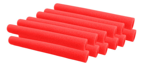 12pcs Trampoline Pole Foam Sleeves 15.75 Inch Parts Red