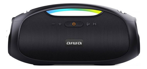 Caixa De Som Speaker Aiwa Aws244bt 60wrms Bluetooth/auxiliar Cor Preto 110v/220v