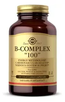 Comprar Sugar B Complex 100 Solgar 100 cap Ayuda a convertir los alimentos en energía; Solgar B-Complex 100 proporciona las vitaminas del complejo B que tu cuerpo necesita para el metabolismo de carbohidratos