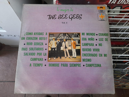 Lp Lo Mejor De Bee Gees Vol 2 En Formato Acetato,long Play