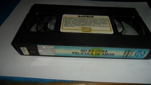 Vhs No Es Otra Película De Amor