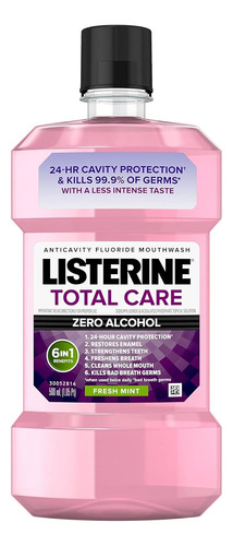 Enjuague Bucal Listerine Total Care Zero - 500 Ml