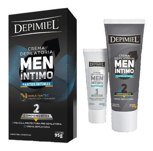 Depimiel Men Íntimo - Zona íntima - Normal - Unidad - 1 - 95 g