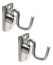 Comprar Par Gancho Armador Parafusar Rede Dormir Inox Reforçado 608