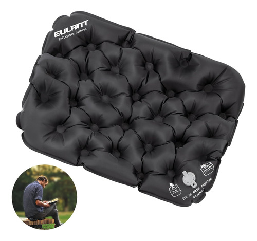 Eulant - Cojín De Asiento Inflable Ligero E Impermeable, Coj